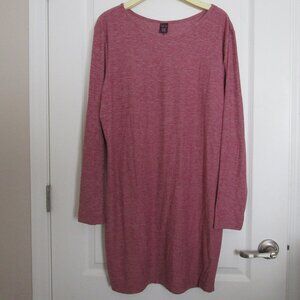 long sleeved t-shirt mini dress